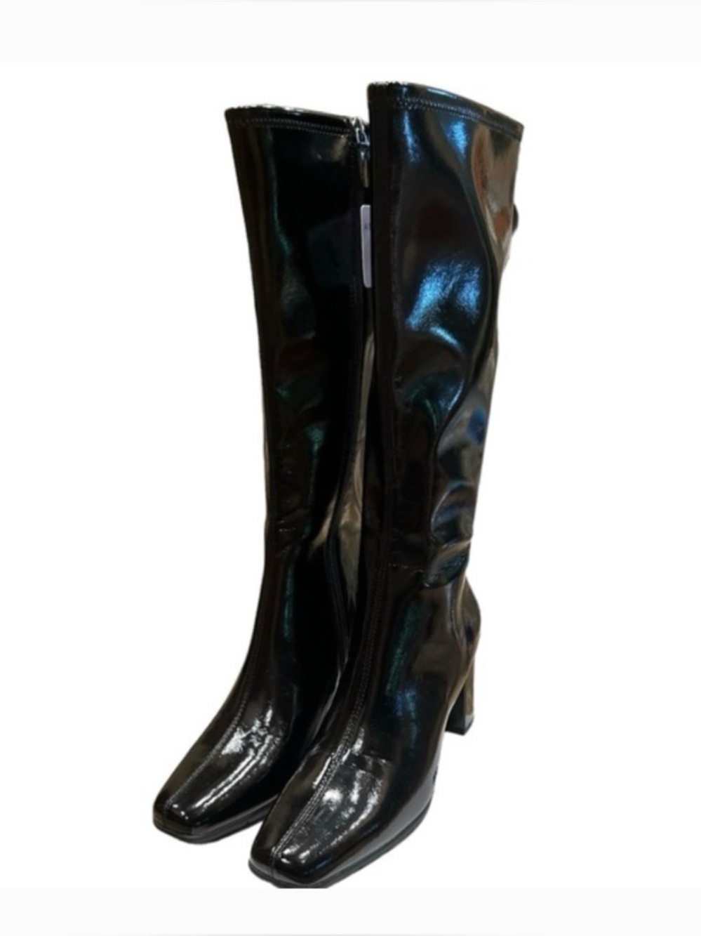 NWT- Black Aerosole Knee-Highs / Sexy High heel Boots / 11 / Micah / Pleather